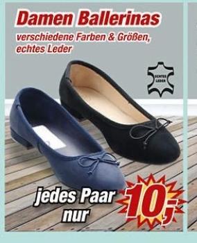 Echtleder Ballerinas